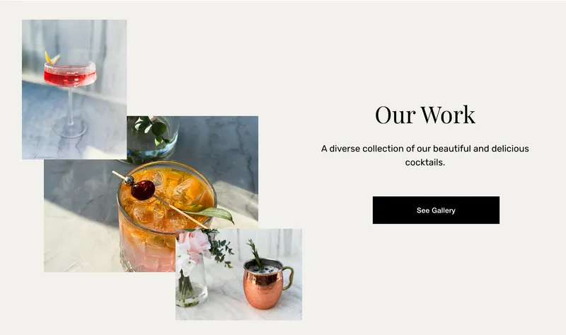Full landing page